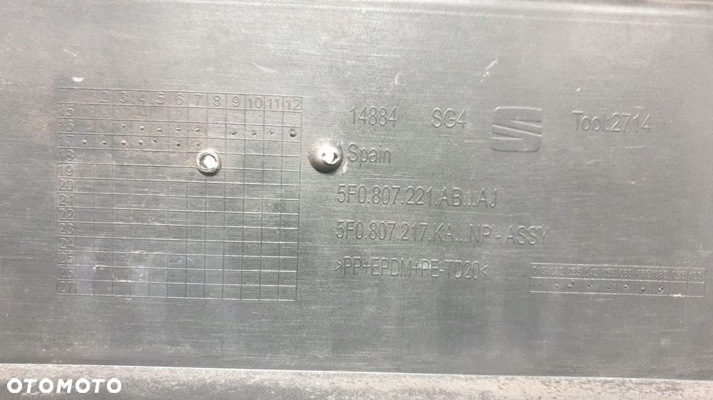 seat leon iii 5f0 fr lift zderzak przód przedni - 9