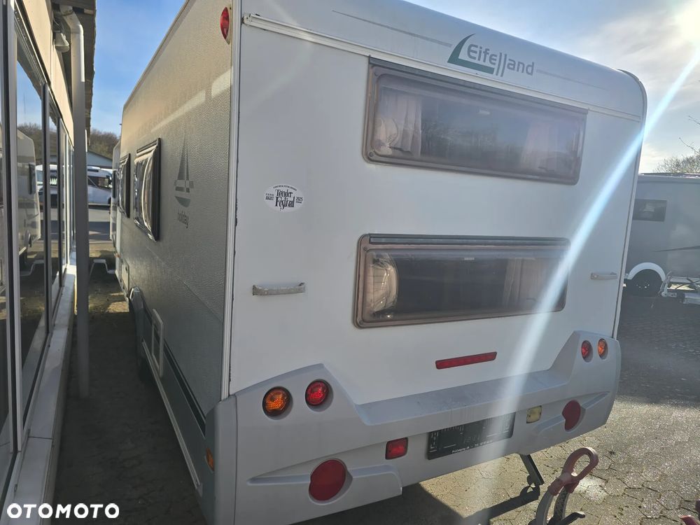 KNAUS Eifelland 520 Holiday piętro 6osób jak hobby kmf kmfe 500 560 przyczepa kempingowa camping piętrowe łóżka - 18