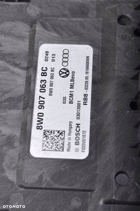 AUDI A4 B9 MODUŁ KOMFORTU 8W0907063BC - 2