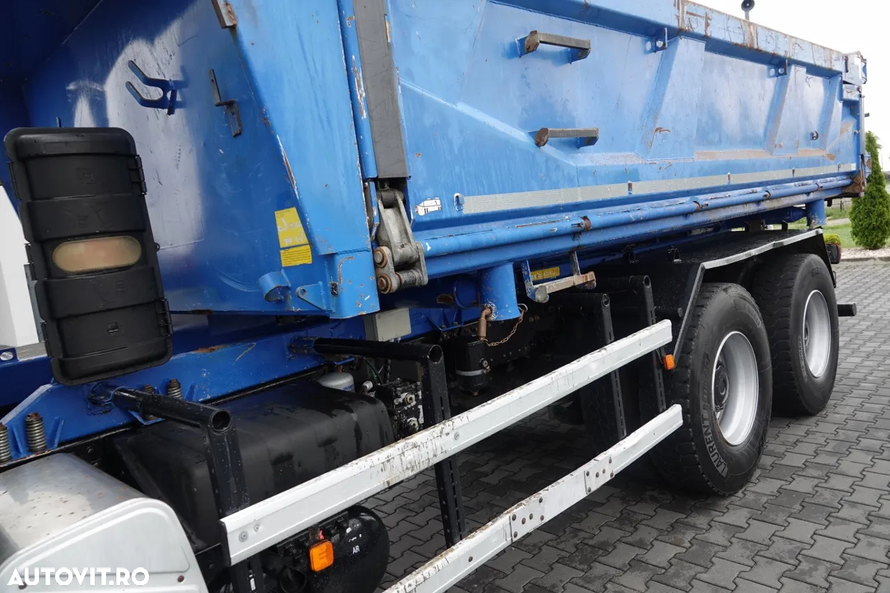 MAN TGS 26.360 / 6x4 / 2 FETE TIPPER / HYDROBRA / BORDMATIC / IMPORTAT - 14
