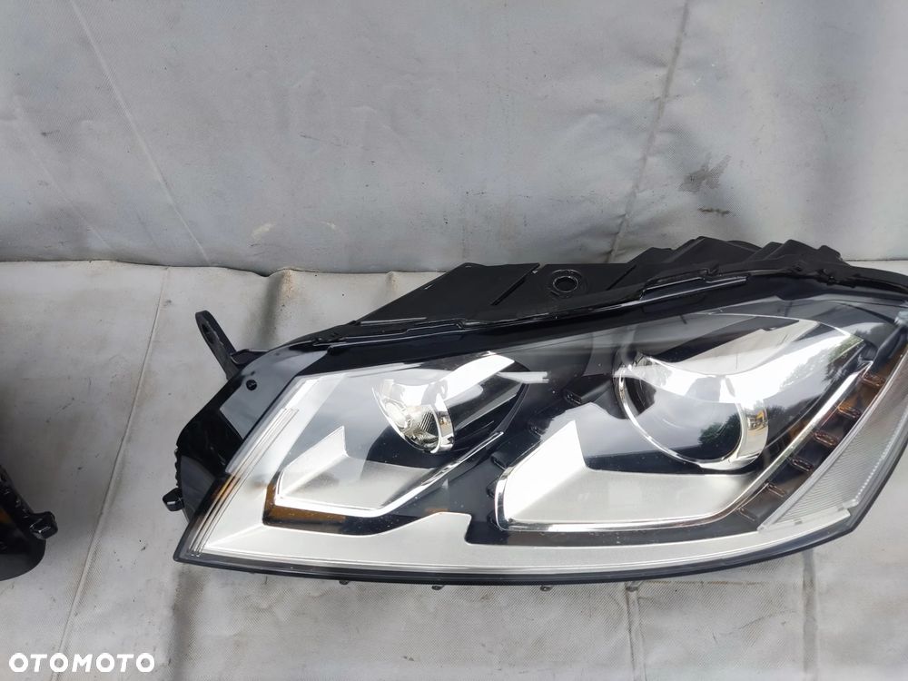 VW PASSAT B7 LAMPA REFLEKTOR PRZEDNI LEWY PRAWY BI XENON KOMPLET 3AB941044 3AB941033 3D0941329C 8K0941597B - 4
