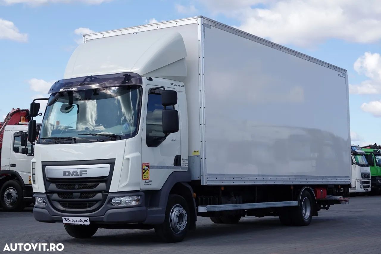 DAF LF 210 / CONTAINER - 7 M / SOLO / DHOLLANDIA LIFT / EURO 6 - 1