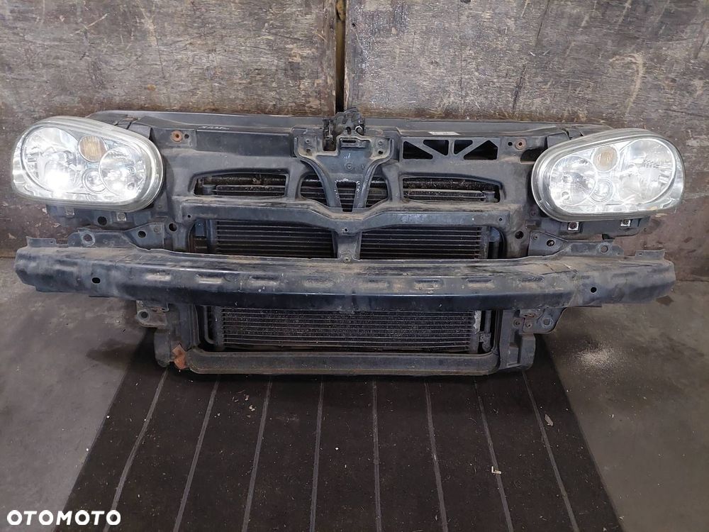 KOMPLETNY PRZÓD MASKA ZDERZAK LAMPA PAS PRZEDNI VW GOLF IV LB5N - 7