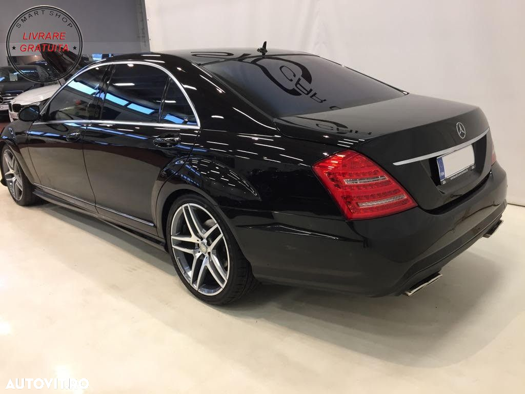 Bara Fata Mercedes S-Class W221 (2005-2012) S63 S65 Design- livrare gratuita - 9