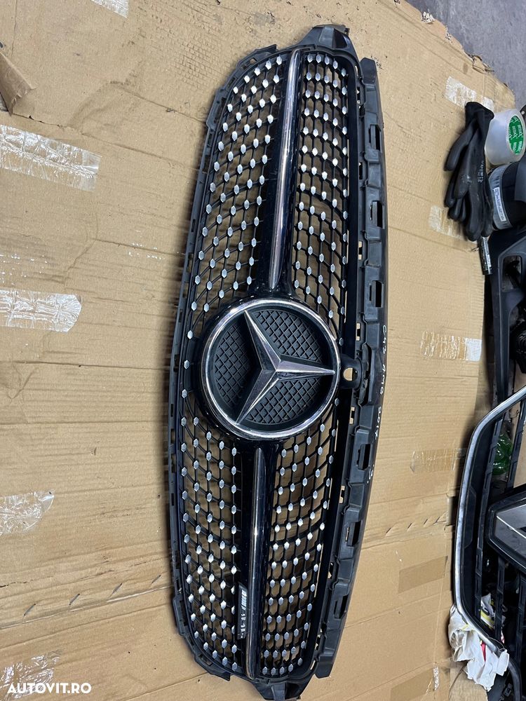 Grila bară fata Mercedes C43 Amg w205 2017 - 3