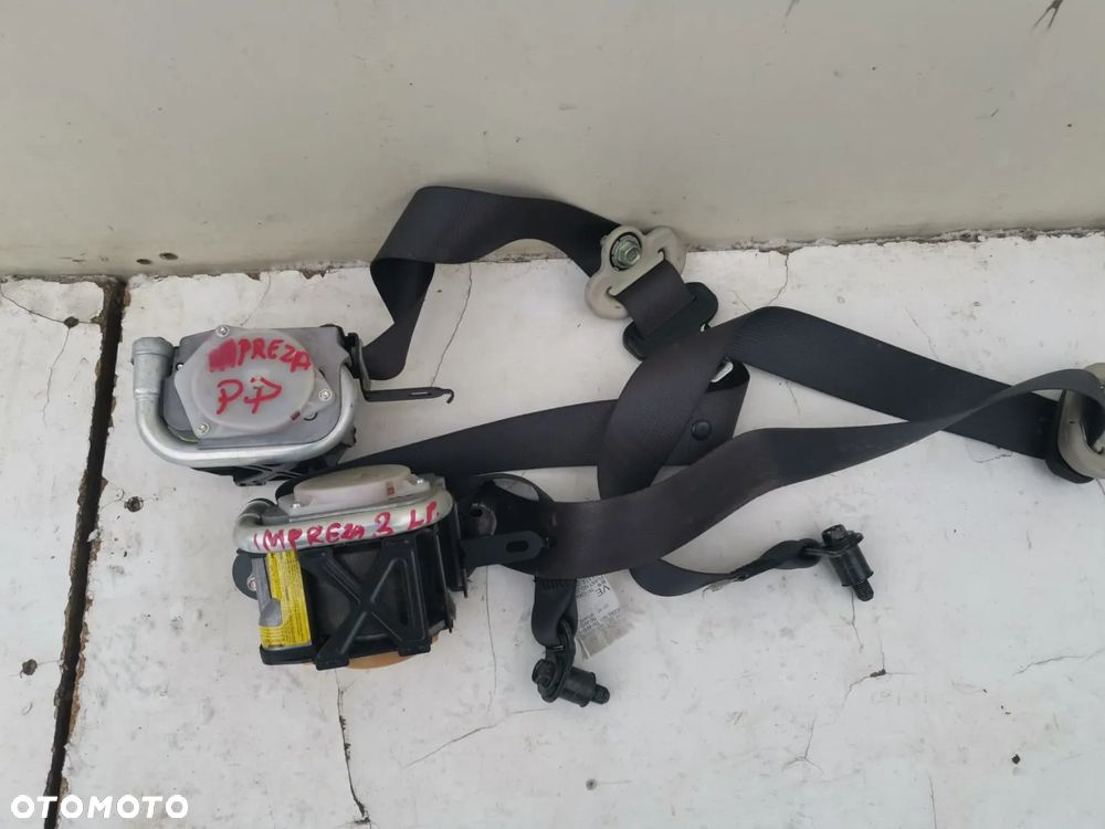 SUBARU IMPREZA 3 III GH PAS BEZPIECZEŃSTWA PRZEDNI PRAWY LEWY PRZÓD - 1