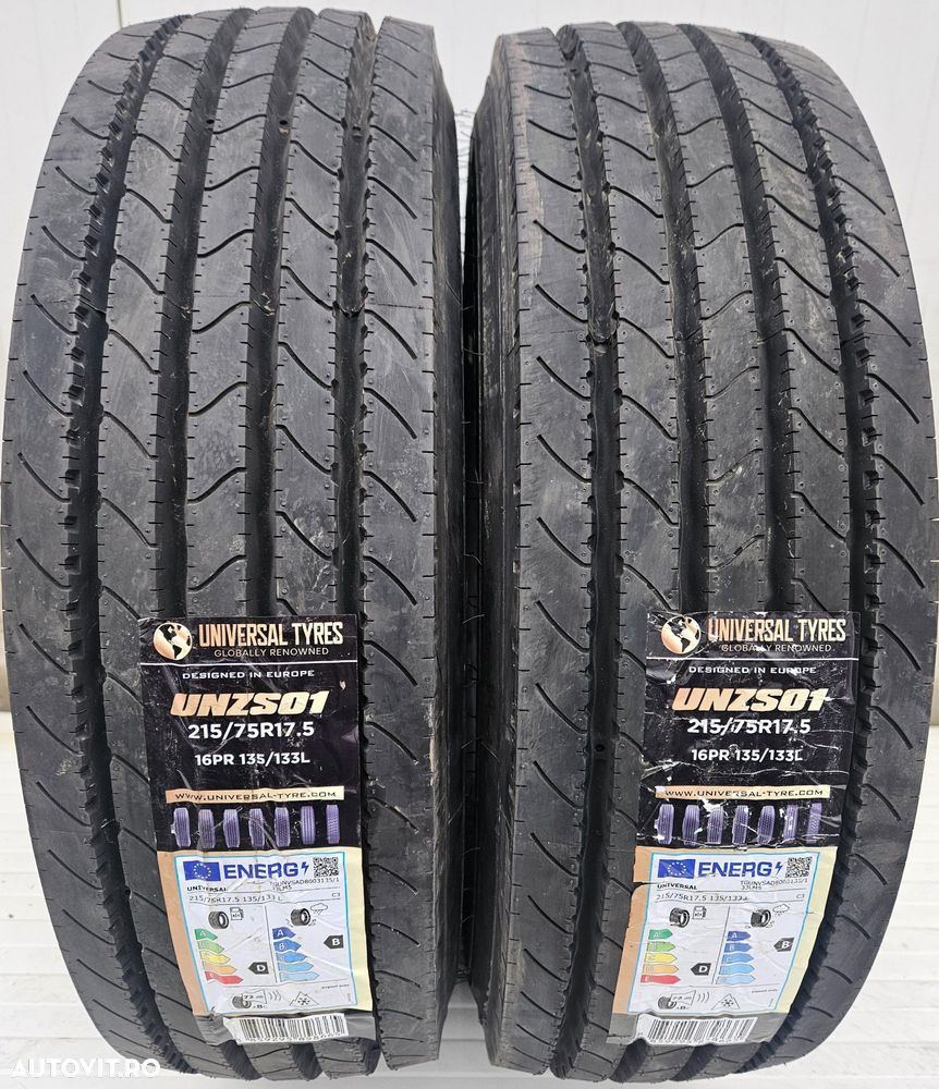 215/75 R17.5, 135L, UNIVERSAL 16PR ,Anvelope de directie / remorca M+S