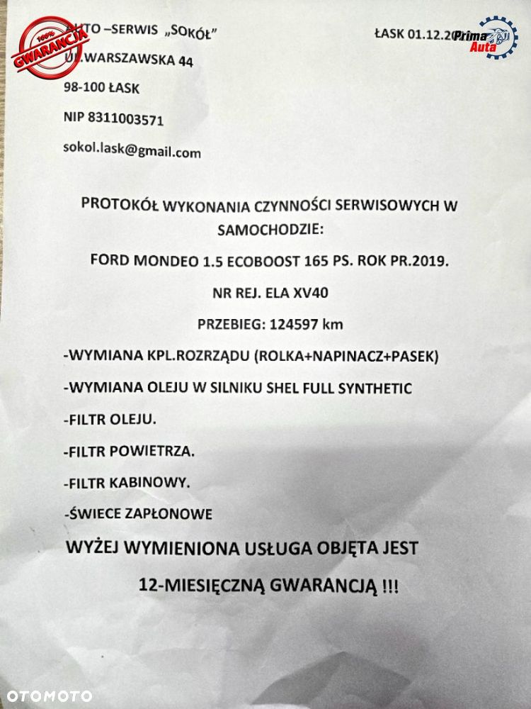 Ford Mondeo 1.5 EcoBoost STart-Stopp ST-Line - 28