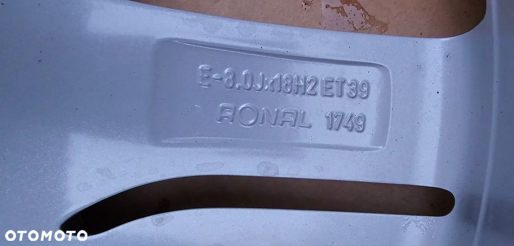 (F93) Audi OE Q5 A4 A6 C7 / 8Jx18 ET39 5x112 / 8R0601025A - 8