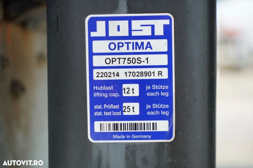 Schwarzmuller / SEMIREMORCĂ / STANDARD / CUTIE PENTRU PALETI / BPW / MODEL 2022 / - 32