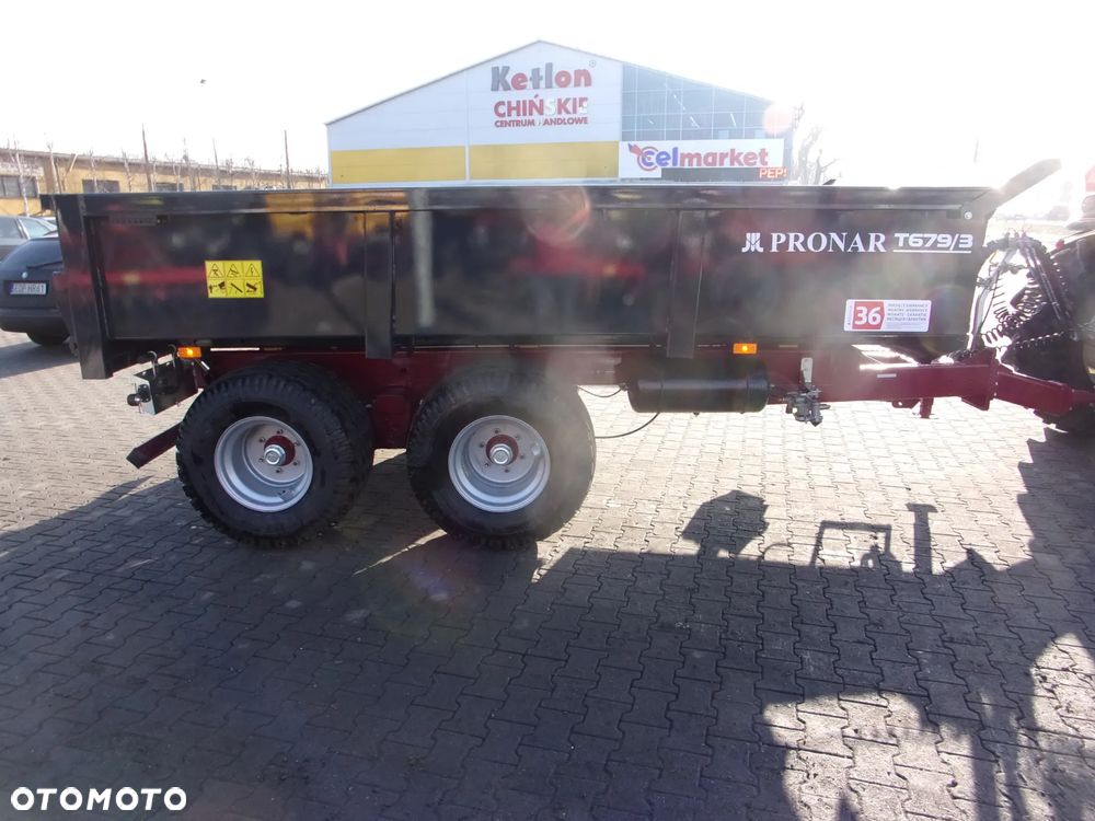 Pronar Przyczepa budowlana T679/4M, T679/4MN, T679/2, T679/3 - o ładowności 8,5-10-12 tony, Ursus 041 - 7 ton - 14