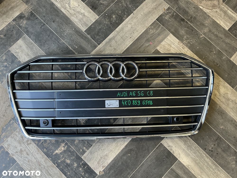 AUDI A6 S6 C8 4K0853651B GRILL ATRAPA - 1