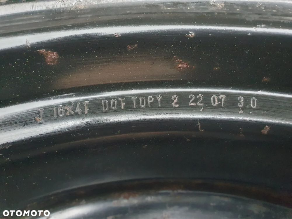Mazda 3 5  6  05-10r koło dojazdowe T125/70D16 - 6