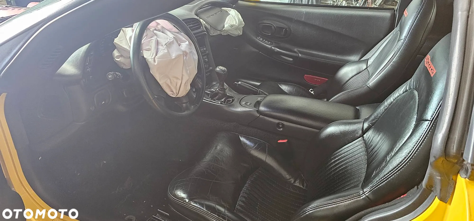 Fotele kierowcy pasażera komplet Chevrolet Corvette C5 Coupe 2003r. Z06 Benzyna 5,7 B - 10
