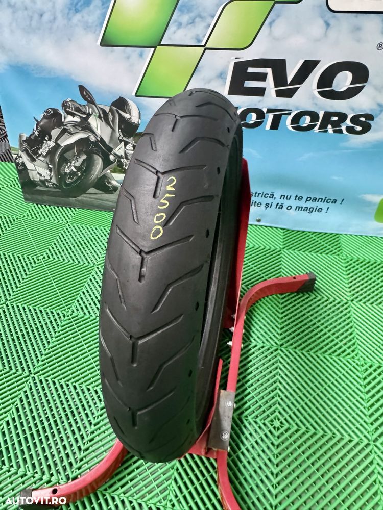 Anvelopa Moto 130 80 17 Dunlop D408F 2022 Cauciuc Fata Chopper Cruiser C2500 - 2