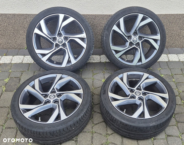 RENAULT TALISMAN MEGANE KOŁA ALUFELGI 225X40 R18 LATO 22 ROK 5X114.3 7.6 MM