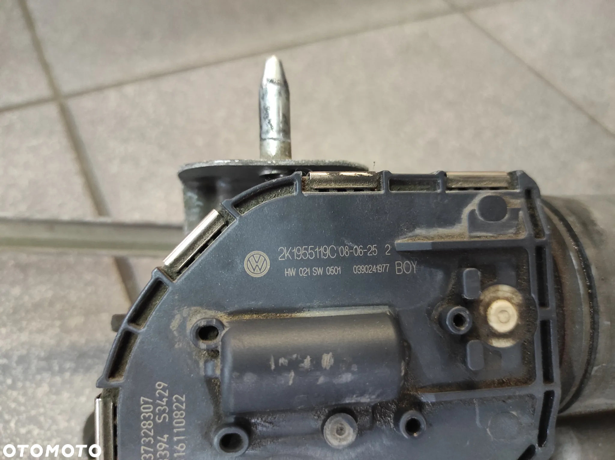 VW CADDY 2K1955119C MECHANIZM WYCIERACZEK PRZEDNICH PRZEDNI WYSYŁKA !!!! - 2