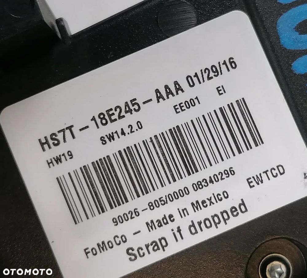 FORD MONDEO MK5 16r PANEL KLIMATYZACJI HS7T18E245AAA RAMKA - 2