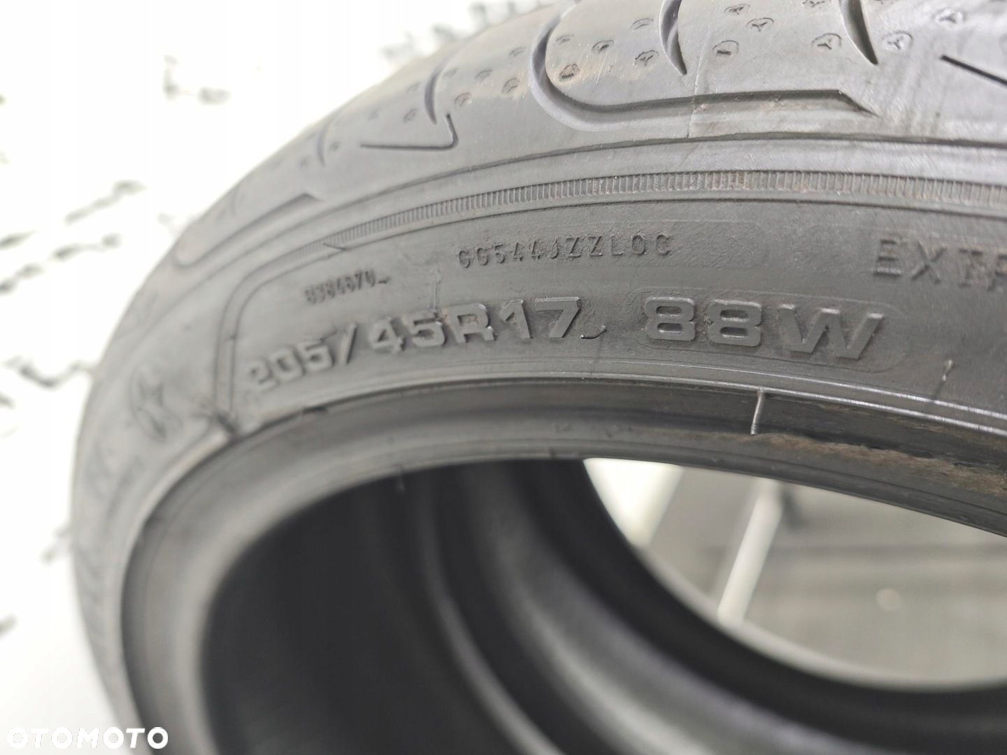 205/45R17 goodyear 2021 opony letnie 6,5mm 50587 - 5
