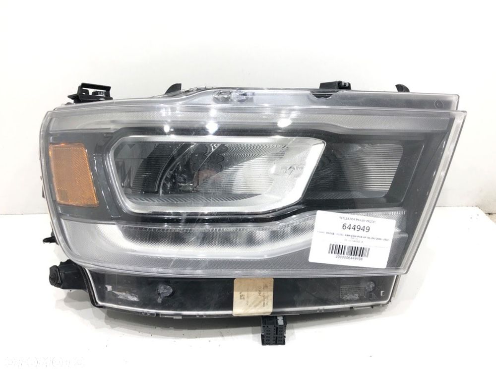 REFLEKTOR PRAWY PRZÓD FULL LED  DODGE RAM 1500 pick-up (DJ, DS) 2008 - 2022  P68533272AB - 1