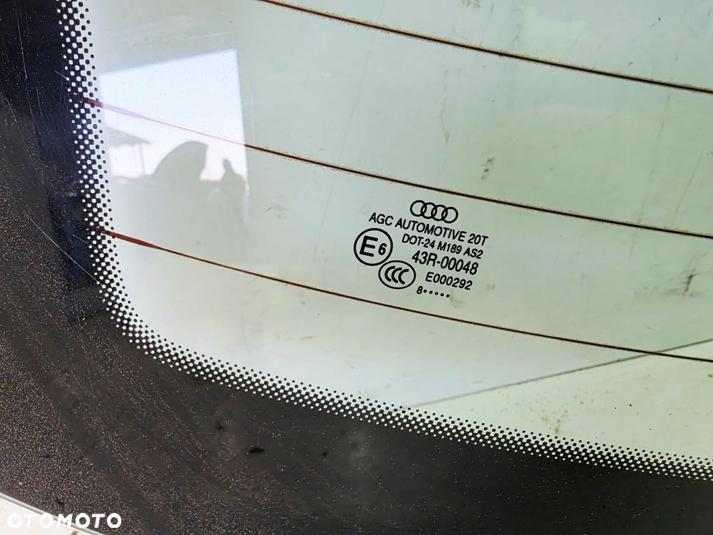 SZYBA TYLNA TYŁ AUDI A3 8V LIFT SEDAN 8V5845501E 2018 ROK - 5