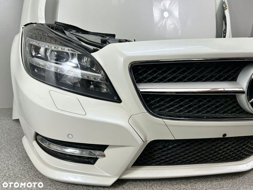MERCEDES CLS W218 AMG PRZÓD MASKA PAS LAMPY ILS ZDERZAK BŁOTNIKI - 2