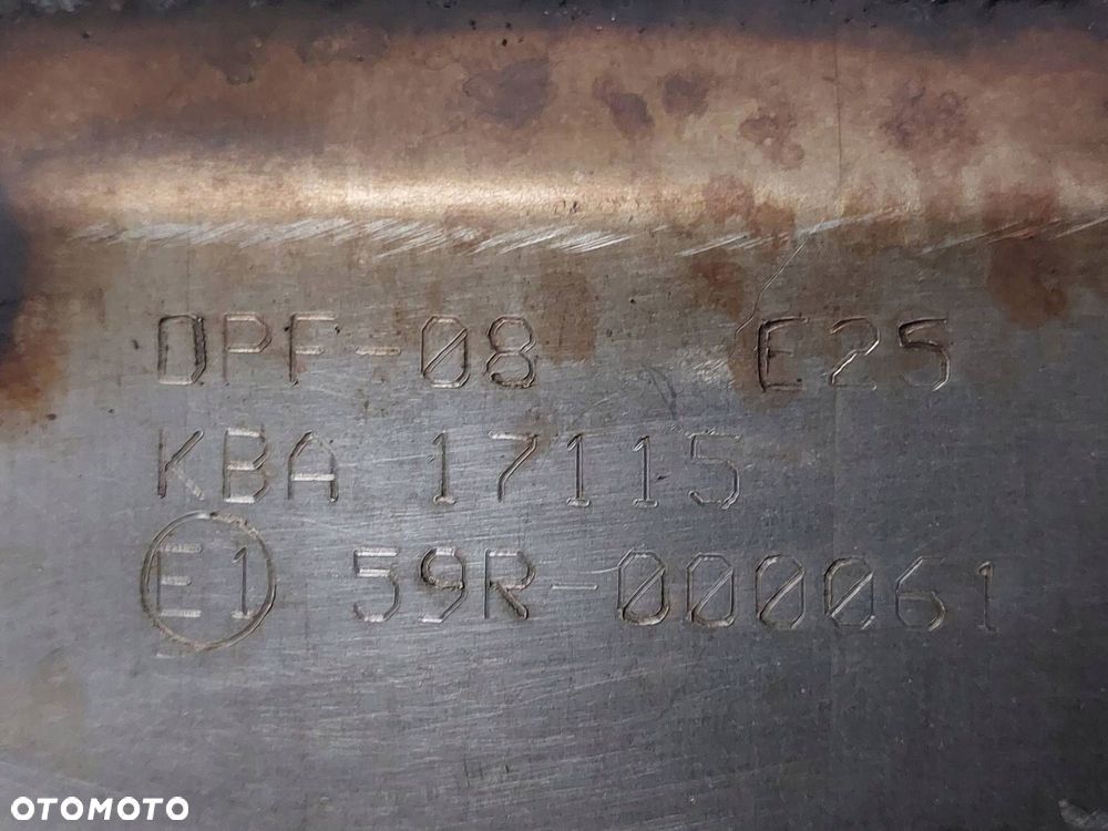 TŁUMIK WYDECH KOŃCOWY + DPF OPEL VECTRA C 2.2 DTI HJS DPF-08 KBA17115 - 7