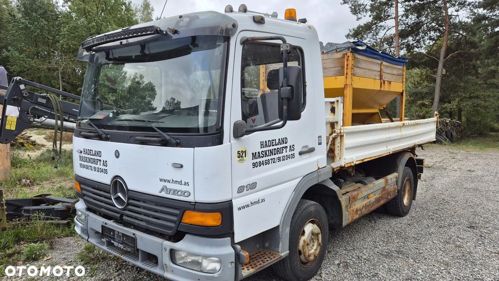 Mercedes-Benz Wywrotka +Piaskarka - 1