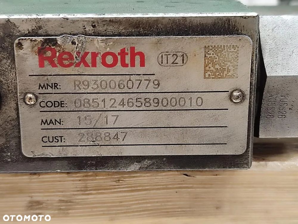 Zawór hydrauliczny R930060779 Rexroth - 10