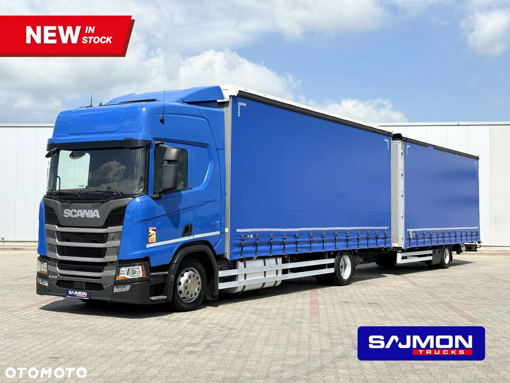 Scania R410 / ZESTAW TANDEM 120 M3 / PRZEJAZDOWY / 7,75 M + 7,75 M / SALON PL - 1
