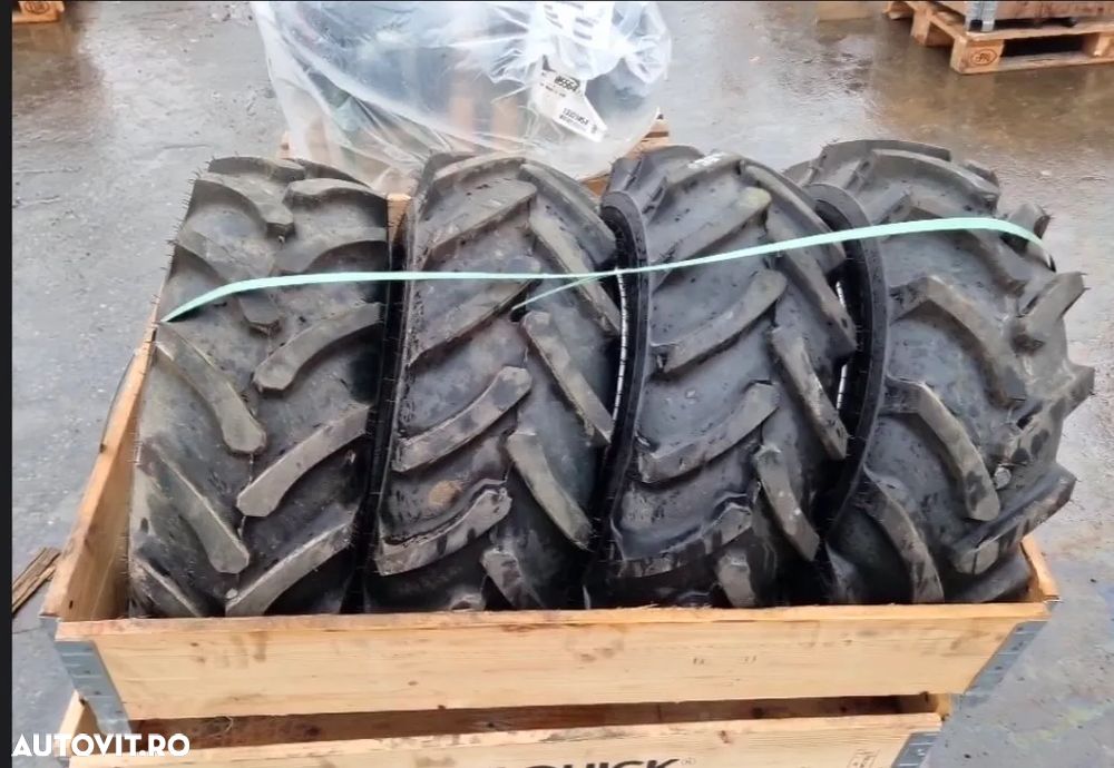 Set 4 Jante si Cauciucuri Mitas Noi 10.0/75-15.3