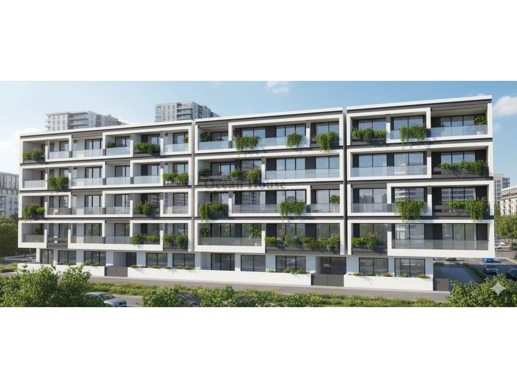 Terreno com projeto aprovado para 8 blocos de apartamentos - Olhão - Grande imagem: 2/8