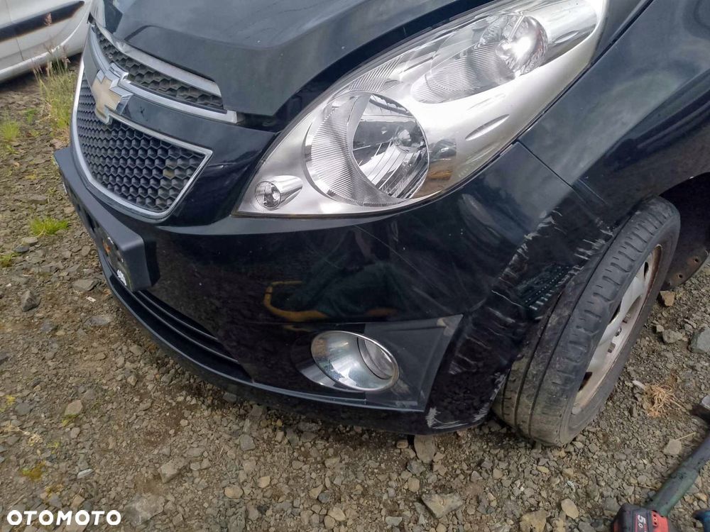 Zderzak maska błotnik lampa komplet przód chevrolet spark gar - 3