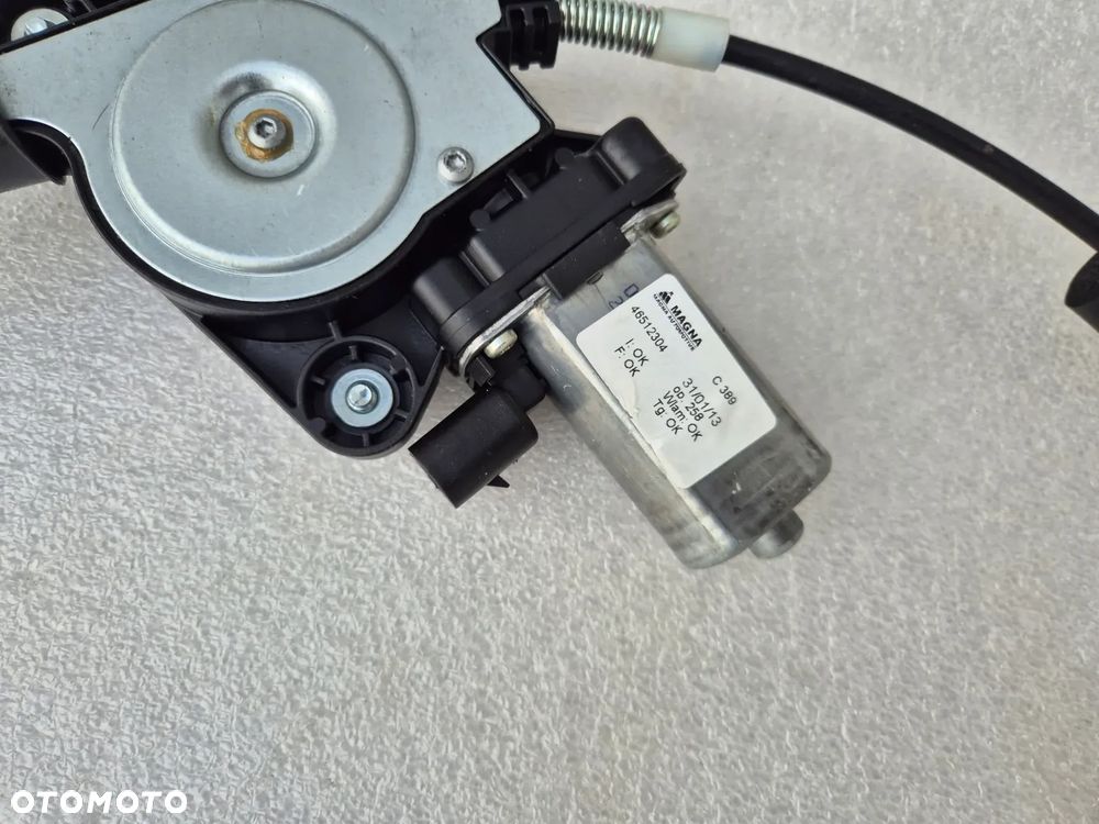 Mechanizm podnoszenia szyby podnośnik Fiat Seicento lewy 46512304 - 3