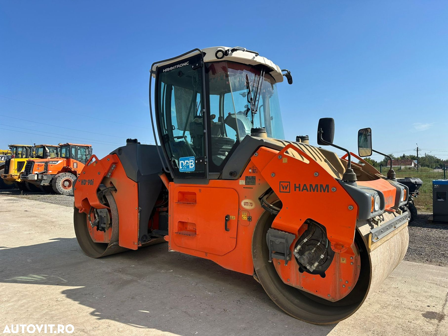 Hamm HD+ 90i VV Cilindru Compactor - 2