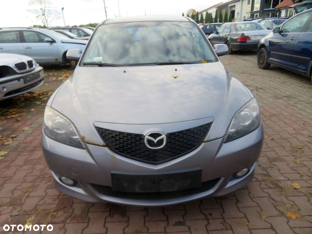 MASKA ZDERZAK BŁOTNIKI LAMPY 3 I BK 29Y  MAZDA 2003-2006 SZARY PRZÓD KOMPLETNY - 2