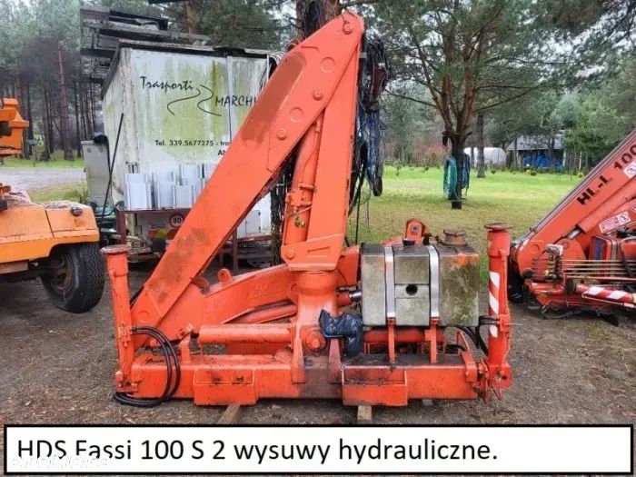 HDS FASSI 100 S 2 Kiper wywrot  Iveco Man Renault Mercedes - 1