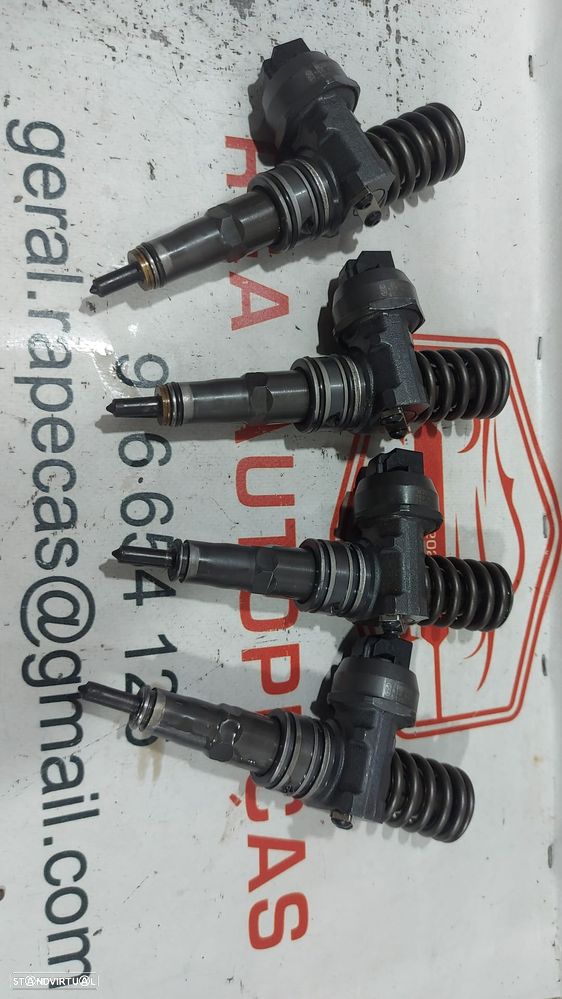 Conjunto 4 injetores BA PD 1.9 TDi Bosch VW Volkswagen Audi Seat Skoda 0414720215 Original - 3
