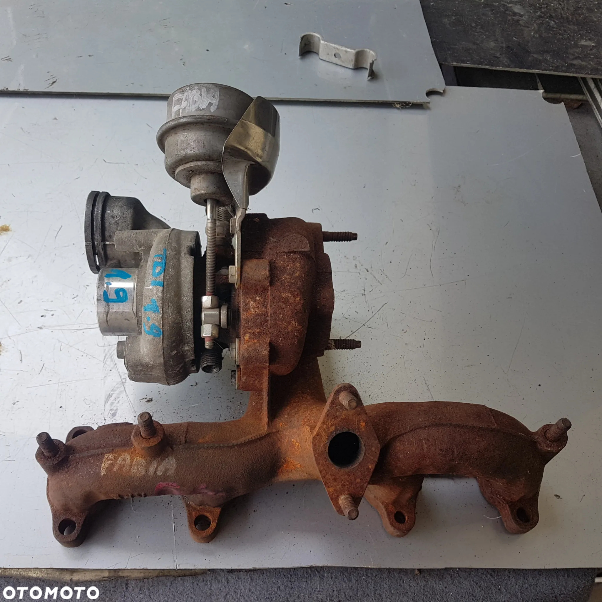turbina turbosprężarka turbo fabia romster ibiza cordoba passat b5 polo 9n audia a2 a3 caddy  golf IV 1.4 1.9 tdi 100km - 12