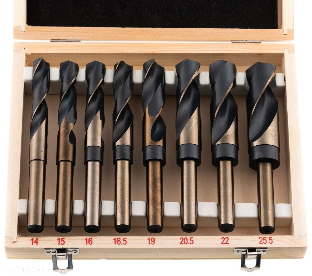 Zestaw wierteł do metalu Mar-pol 30611 8 sztuk - 2