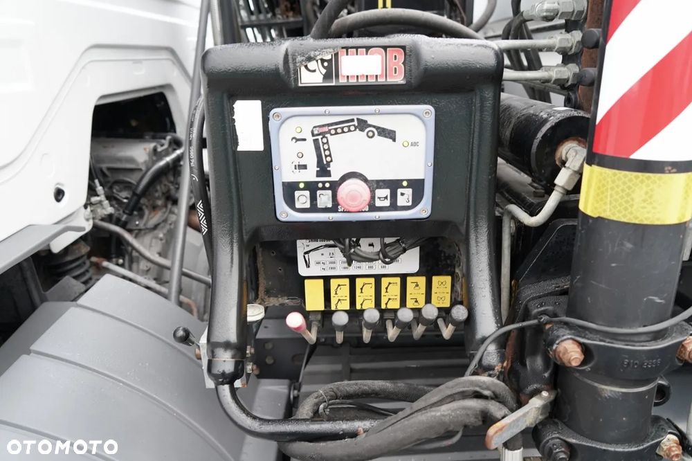 Mercedes-Benz ATEGO 1218 / 4x2 / WYWROTKA + HDS HIAB 0088 BS-3  / PILOT  /MANUAL - 19