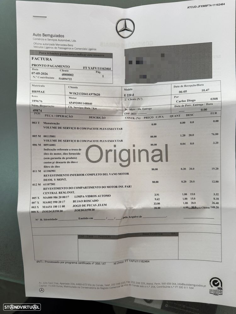 Mercedes-Benz E 220 d 9G-TRONIC Avantgarde - 8