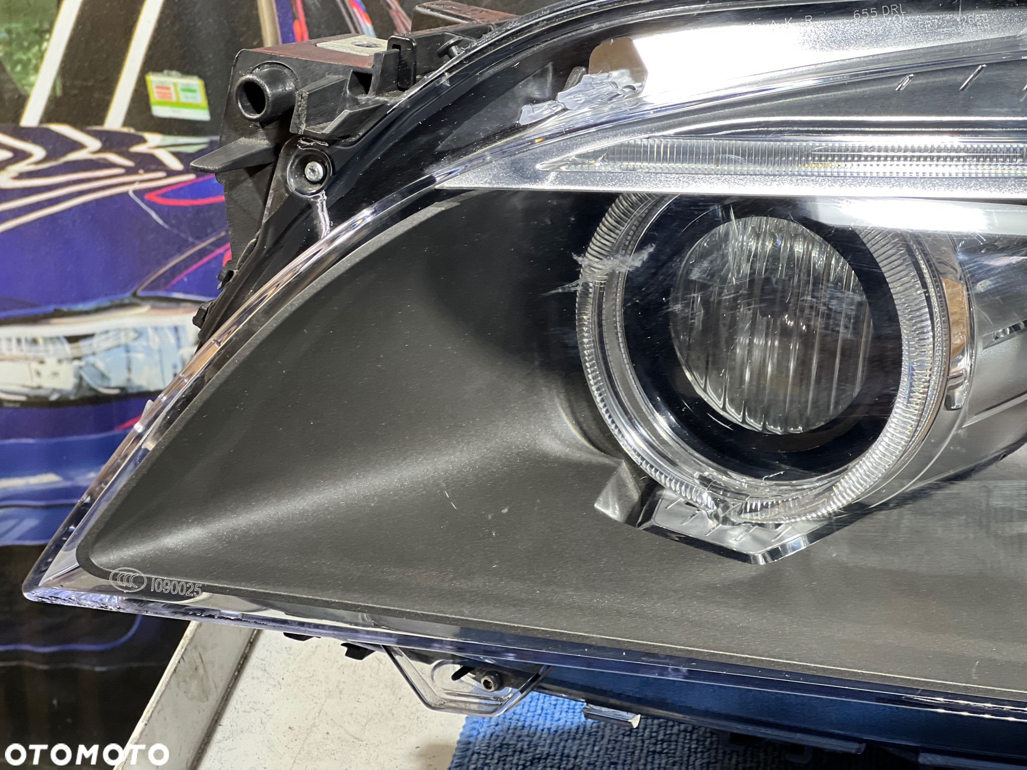 BMW 7 F01 F02  LIFT  REFLEKTOR LEWY LAMPA PRZEDNIA LEWA BI-XENON SKRĘTNA - 4