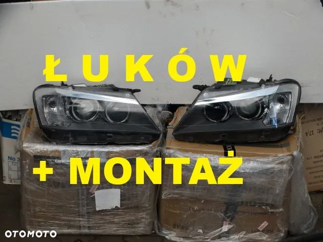 BMW X3 F25 Bi Xenon AHL Skrętny Europa Para Le Pr Adaptive Ksenony Lampa Reflekor Lampy Reflektory Ksenon BiXenon 7217298 7217297 7276998 7276997 - 1