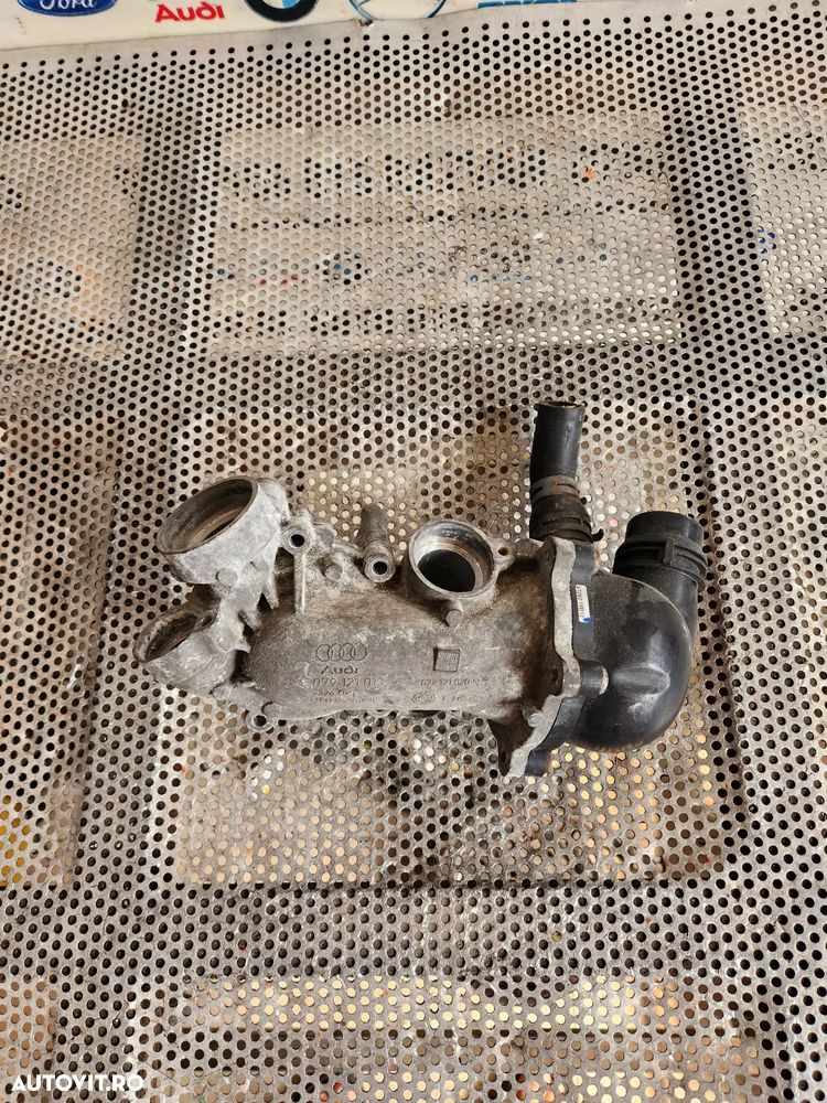 Carcasa Corp Termostat Audi A6 S6 C7 A7 A8 4.0 TFSI Cod  - Dezmembrari Arad - 1