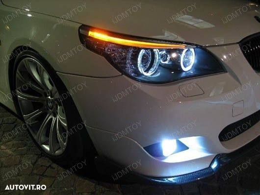 Angel Eyes pentru BMW e92 e93 e60 x5 e70 x6 e71 e87 E82 E90 X1 F01 F02 80w ⭐️⭐️⭐️⭐️⭐️ - 3