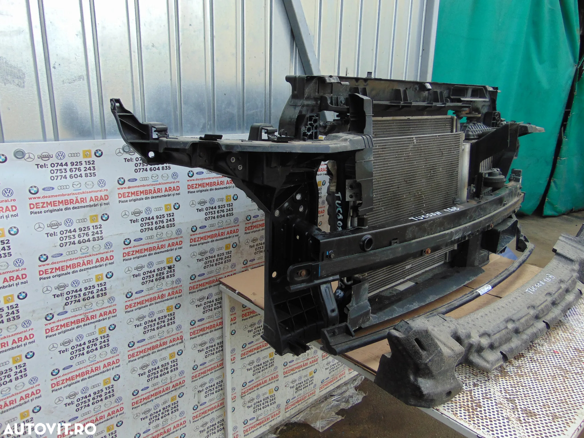 Trager Hyundai Tucson 2014-2020 trager radiatoare ventilator armatura protectie pietoni 1.6 benzina - 6