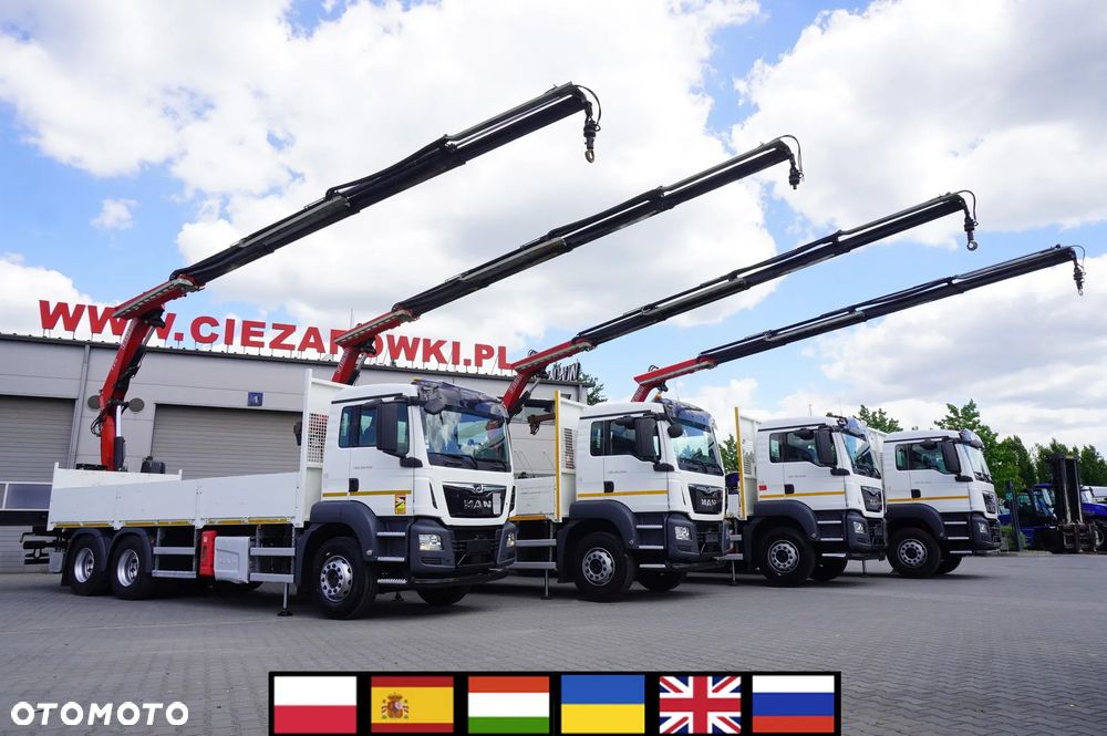 MAN TGS 26.420 6x4 / Fassi F215A.2.24 / Pilot / Rotator / 160 tys. km! / platforma 6.7 m_246474 - 29