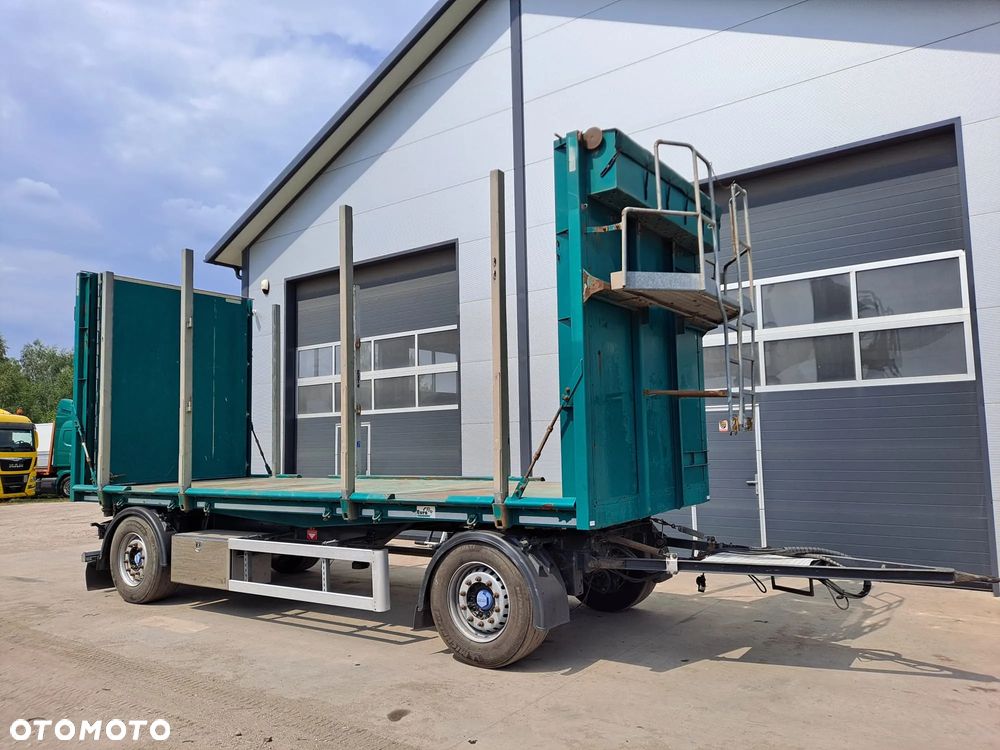 Kempf Wywrot do przewozu zrebek i drzewa przyczepa - 2