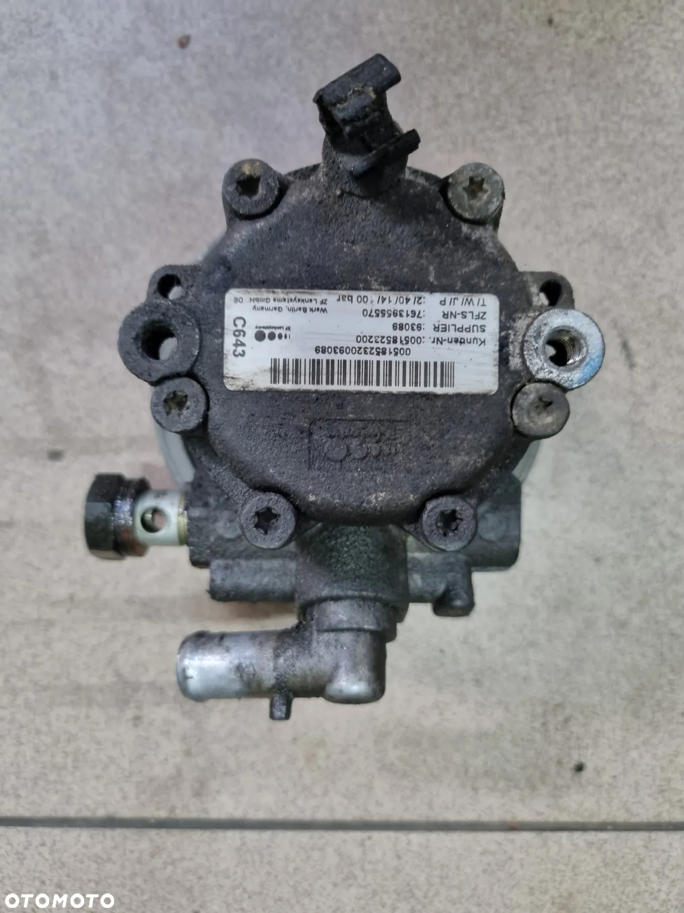 POMPA WSPOMAGANIA OPEL COMBO D  FIAT DOBLO III  11-19r. 1.6 CDTI - 2